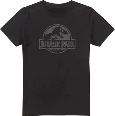 Produktbild von Jurassic Park - T-Shirt Logo für Herren TV2143 (L) (Schwarz)