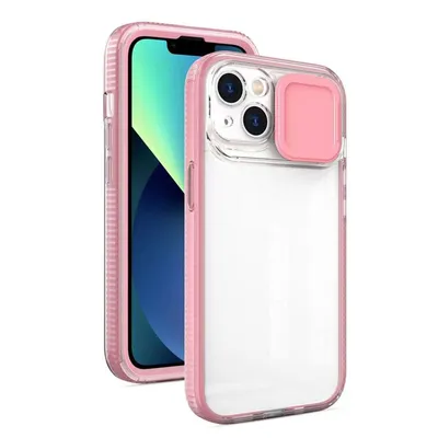 Immagine prodotto di Custodia König Design compatibile con Apple iPhone 14, realizzata in plastica morbida, cover per cellulare, colore rosa