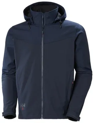 Produktbild von Helly Hansen Jacke OXFORD SOFTSHELL JACKET 74290, Farbe:navy, Größe:3XL
