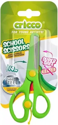 Produktbild von Schulscheren mit geschützter Klinge, 14 cm