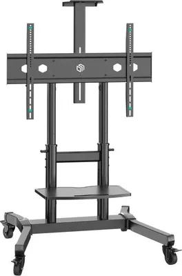 Produktbild von ONKRON TS1891-B, 2,29 m (90"), 200 x 200 mm, 800 x 600 mm, -5 - 5°, Kunststoff, Stahl, Schwarz