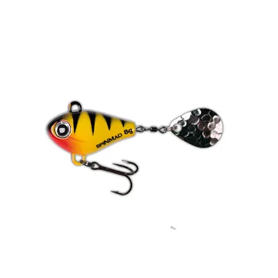 Produktbild von SpinMad Jigmaster Bleikopfspinner 8g - Jig Spinner, Farbe Lieblingsköder:Lemon Tiger