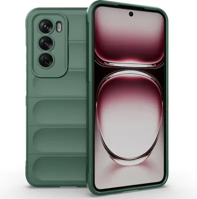 Produktbild von imoshion EasyGrip Backcover Oppo Reno 12 Pro - Dunkelgrün