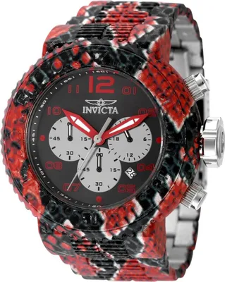 Obrázek produktu pro Invicta Pro Diver 48552 Pánské Hodinky - Quartz Hnutí - Nerezová Ocel s Černým Ciferníkem - 52 mm