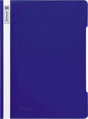 Produktbild von Sichthefter A4 PP blau Packung mit 25 Stück