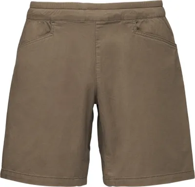 Beige Shorts "Notion Shorts" von Black Diamond; geeignet für Herren; mit zwei Taschen.