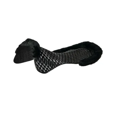 Produktbild von Acavallo Respira Air Release Soft Gel Pad Cut Out Eco-Wool Just Gel, Farbe:Black/Black