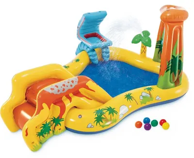 Productafbeelding van INTEX 57444 Speelcentrum Dinosaurus 249 x 191 x 109 cm