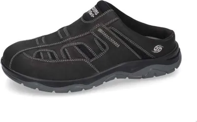 Produktbild von Dockers by Gerli Sandale Herren Clog Black schwarz Basics, Streetwear Leder EU43