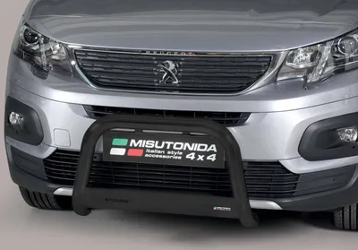 Obrázek produktu pro J&J Automotive | Přední rámy pro Peugeot Rifter 2018-up 63mm černý