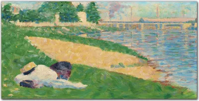 Produktbild von Coloray Küchenrückwand 120x60 Spritzschutz aus Glas - Stadt-Flussbrücke