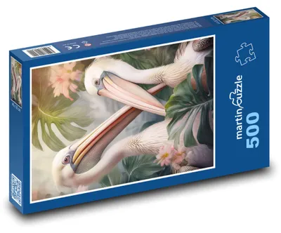 Zdjęcie produktu dla martinpuzzle - Puzzle 500 elementów - Pelikáni
