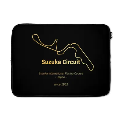 Produktbild von MuchoWow® Laptop Hülle 13 Zoll Suzuka - Formel 1 - Rennstrecke Laptoptasche - Laptophülle - Sleeve - Rundumschutz