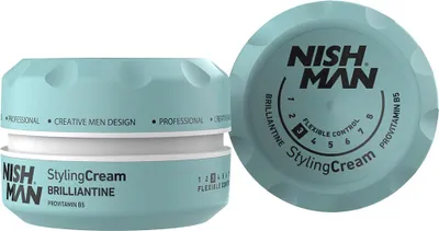 Produktbild von Nishman | Haarstyling-Pomade – 150 ml – für Männer – Stylingcreme – für den täglichen Gebrauch – Frisurenmodellierung