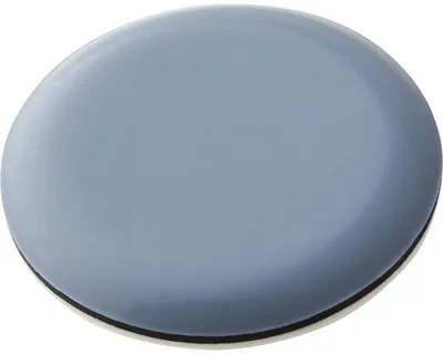 Produktbild von Universalschieber Ø 20 mm, selbstklebend, grau, 4 Stück