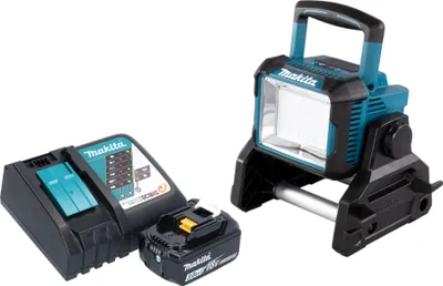 Obrázek produktu pro Akumulátorový stavební reflektor Makita DEADML 811 RF1 14,4 / 18 V 3000 lm LED + 1x akumulátor 3,0 Ah + nabíječka
