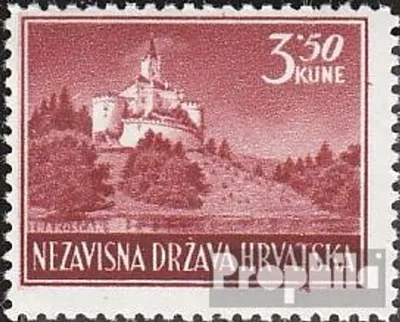 Produktbild von Briefmarken Kroatien 1944 Mi 98Cb (kompl.Ausg.) postfrisch Freimarke