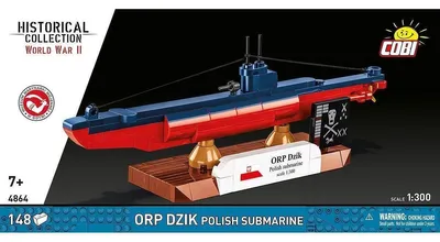 Productafbeelding van ORP Dzik, Poolse onderzeeër (schaal 1:300)