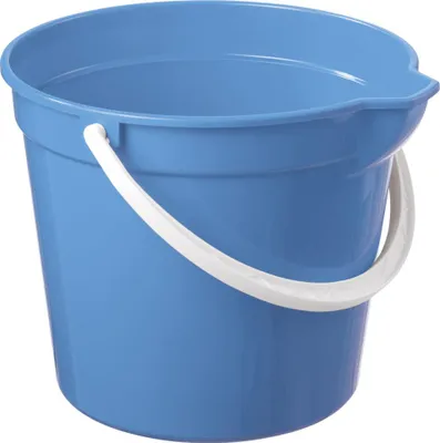Produktbild von Basic Eimer, 12 Liter Fassungsvermögen, in Blau, 30 cm Durchmesser, 25,5 cm Höhe