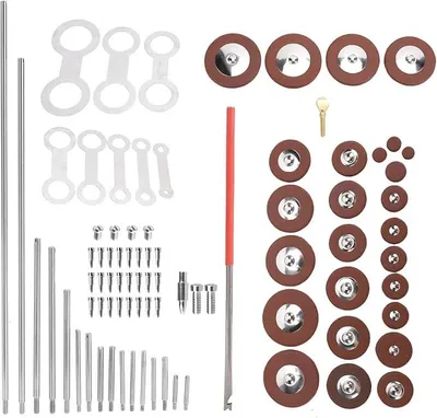 Imagen del producto de Kit de reparación para saxofón alto de acero inoxidable y cuero: juego completo de accesorios de mantenimiento para saxofones altos, tenores y sopranos (1.0 pulgadas / 25.4 mm)