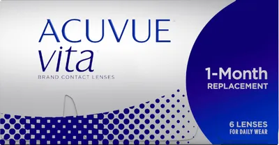 Produktbild von ACUVUE VITA - 6 monthly lenses - Sph: -2.0, BC: 8.4, D: 14.0