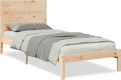 Produktbild von Massivholzbett Extra Lang ohne Matratze 100x220 cm