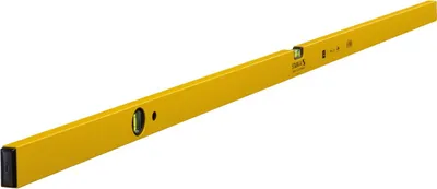 Produktbild von STABILA Wasserwaage Type 70, 180 cm, leichtes Alu-Profil, 1 Horizontal-Libelle, 1 Vertikal-Libelle,  Germany