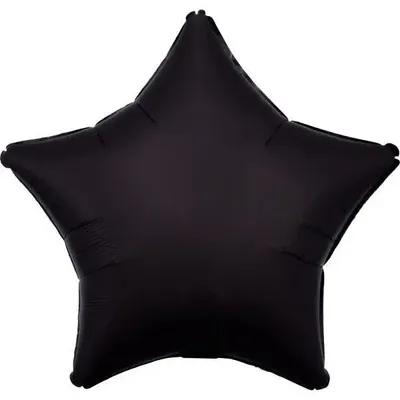 Productafbeelding van Amscan 9914115, speelgoedballon, folie, zwart, 5 stuks