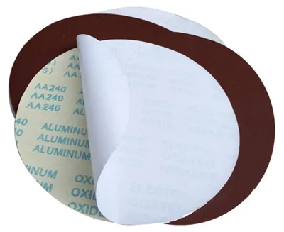 Imagen del producto de Papel de lija autoadhesivo, grano 80, 300 mm, para lijadoras de banda