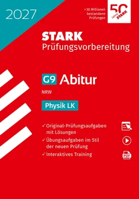 Produktbild von STARK Physik LK - Abitur 2027 NRW - Prüfungsvorbereitung