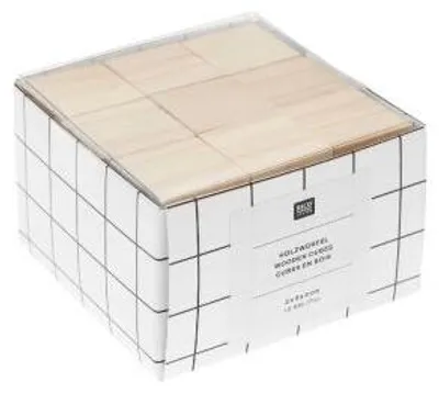 Obrázek produktu pro Holzwürfel 3 x 3 x 3 cm, 18 Stk100%