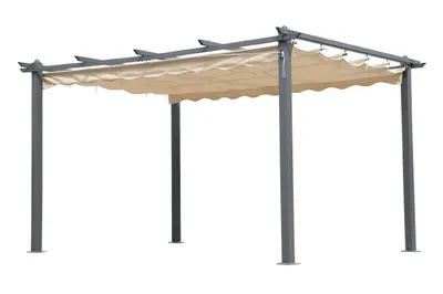 Produktbild von Garden Pleasure 507203 Pavillon 'PECOS' für Innenbereich, rund, ideal für Sommerveranstaltungen