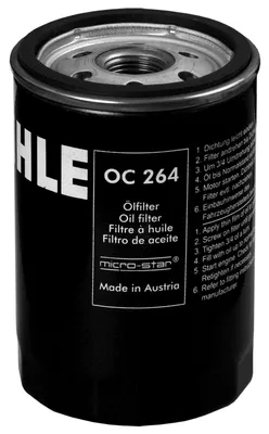 Zdjęcie produktu dla Filtr oleju KFZ OC 264