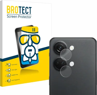 Produktbild von BROTECT Schutzglas für OnePlus Nord 3 5G (NUR Kameraschutz) Schutzfolie Panzer Folie Glas Display Schutz klar
