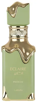 Imagen del producto de Lattafa Eclaire Pistache, Unisex, 100 ml, Nicht nachfüllbare Flasche, Flüssiges Parfüm, Milch, Moschus, Vanille, 1 Stück(e)