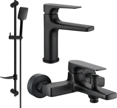 Immagine prodotto di Mexen Lynx DF62 set vasca, nero - 745903DF62-70