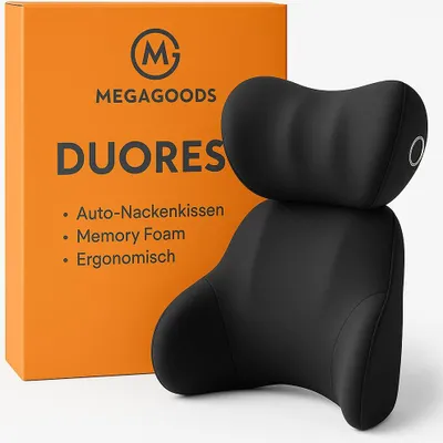 Zdjęcie produktu dla Samochodowa poduszka na szyję z pianki z pamięcią kształtu Ergonomiczna poduszka lędźwiowa PL.