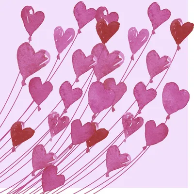 Obrázok produktu pre 20 Servietten Love 33x33cm