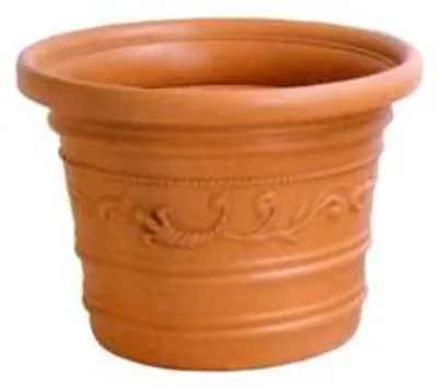 Immagine prodotto di Vaso In Plastica Festonato Doppio Bordo - ø cm.35x26 h.