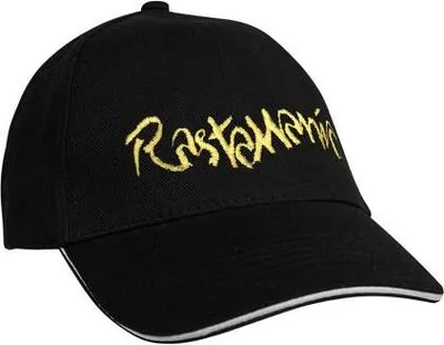 Produktbild von Baseballcap mit Einstickung Rastamania 68274 Color - schwarz
