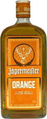 Produktbild von Jägermeister ORANGE Kräuterlikör, 33% Vol. 0,7 l