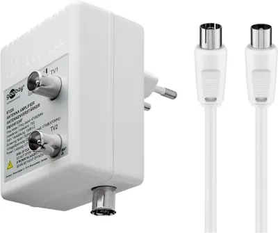 Image de Amplificateur d'antenne à deux appareils 15 dB (DVB-T, DVB-T2, DVB-C)