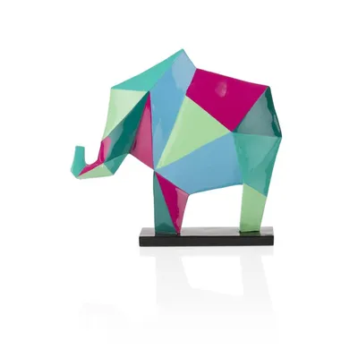 Produktbild von CocoMaison "Elefant" Statue / Skulptur, Musikinstrument 36x8,5x37 cm