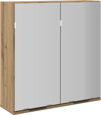 Produktbild von vidaXL Bad-Spiegelschrank Artisan-Eiche 64x20x66,5 cm Holzwerkstoff