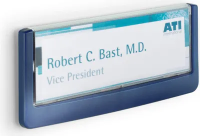 Image de DURABLE Plaque de porte CLICK SIGN 149x52,5 mm, Bleu foncé, 486007