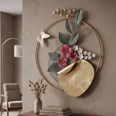 Immagine prodotto di Pannello decorativo in metallo, dimensioni 67x8x74 cm, multicolore, design Mauro Ferretti, marca Gard