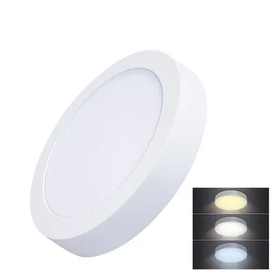 Productafbeelding van LED-paneel, inbouw, 18W, 3-6000K, rond, SOLIGHT WD172