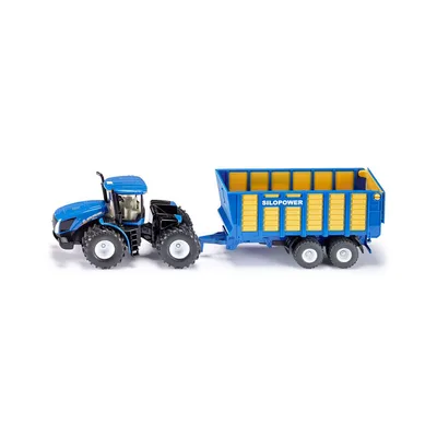 Immagine prodotto di Siku Trattore New Holland T9.560 con rimorchio