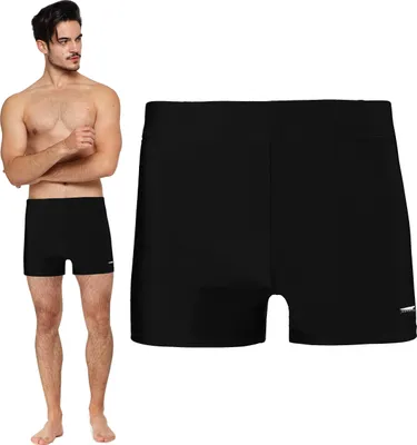Produktbild von Moraj Herren Badehose Schwimmhose Badeshorts 1300-001, Farbe: Schwarz, Große: XL