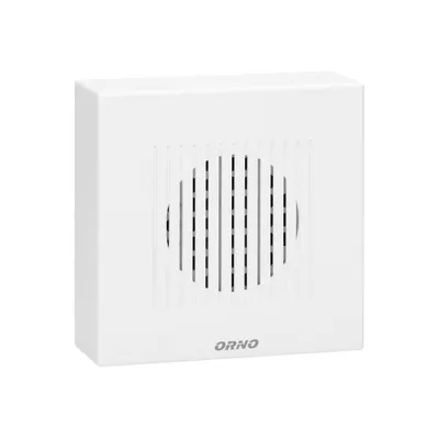 Obrázek produktu pro RINGIL MINI AC dvoutónový drátový elektronický zvonek, 230 V, sněhově bílý